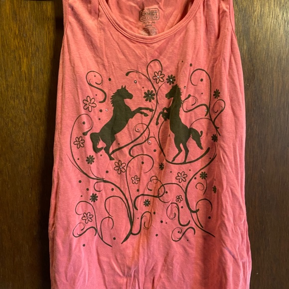 Horse themed tank top - Picture 2 of 8